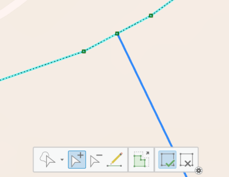 After adding shared vertex with new link
