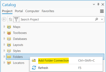 Folder Connection