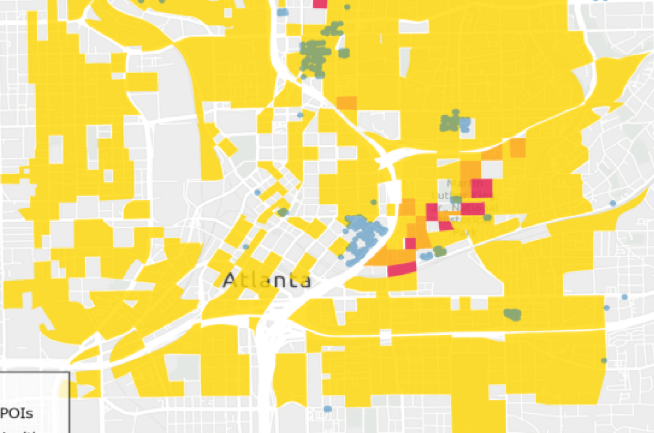 Unexpected access drop map